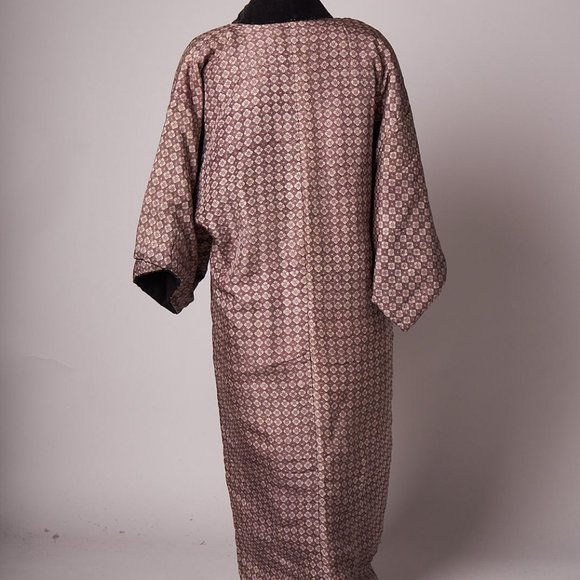 Vintage 1960s Japanese Padded Winter Kimono - Picture 9 of 10